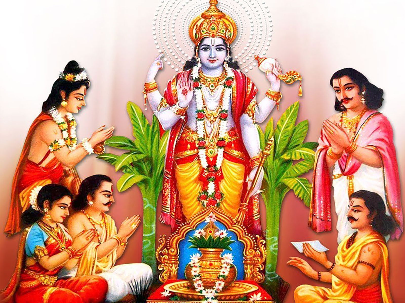 Sri Satyanarayana Swami Pooja